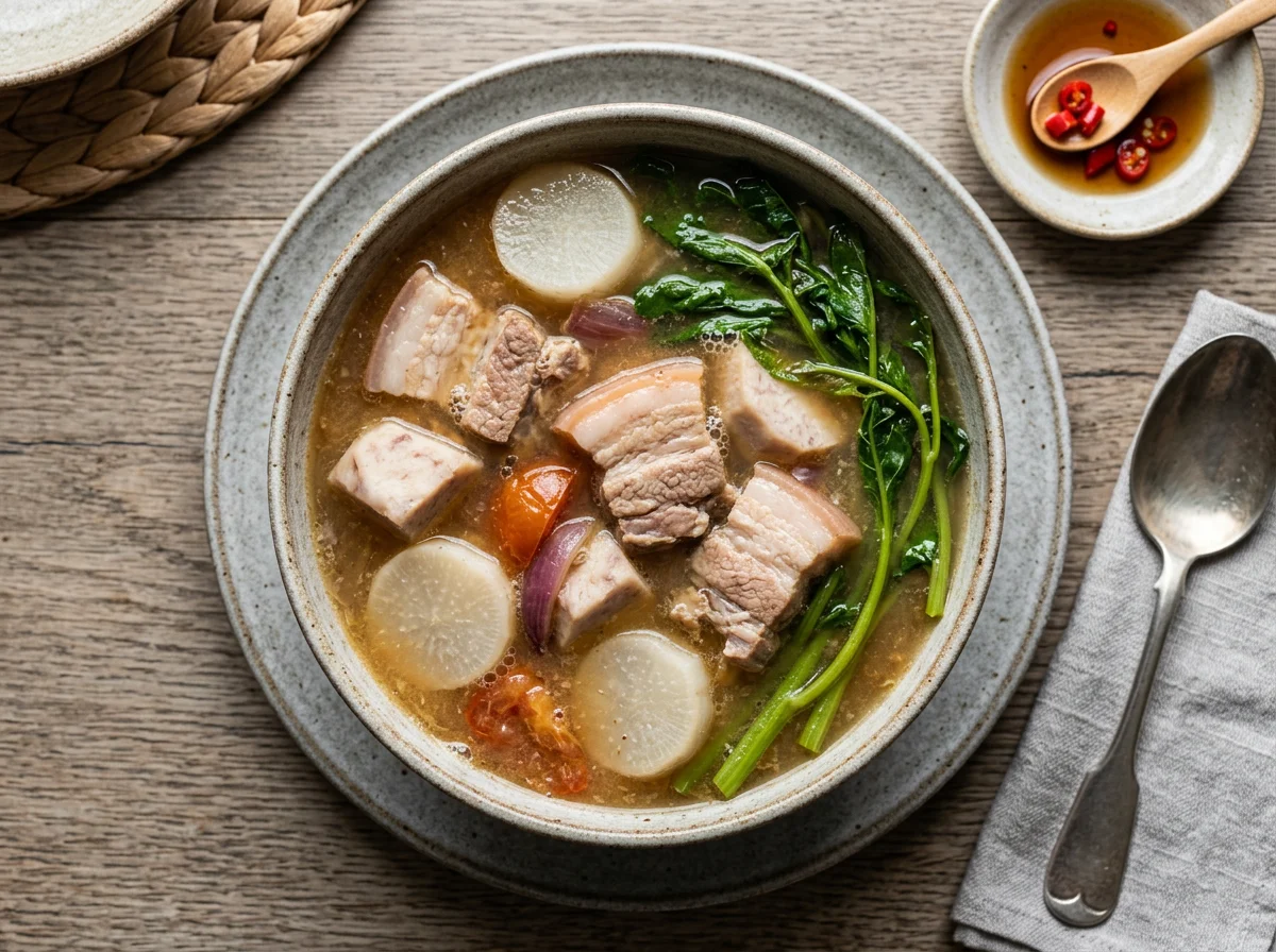 Sinigang na Baboy with Labanos photo