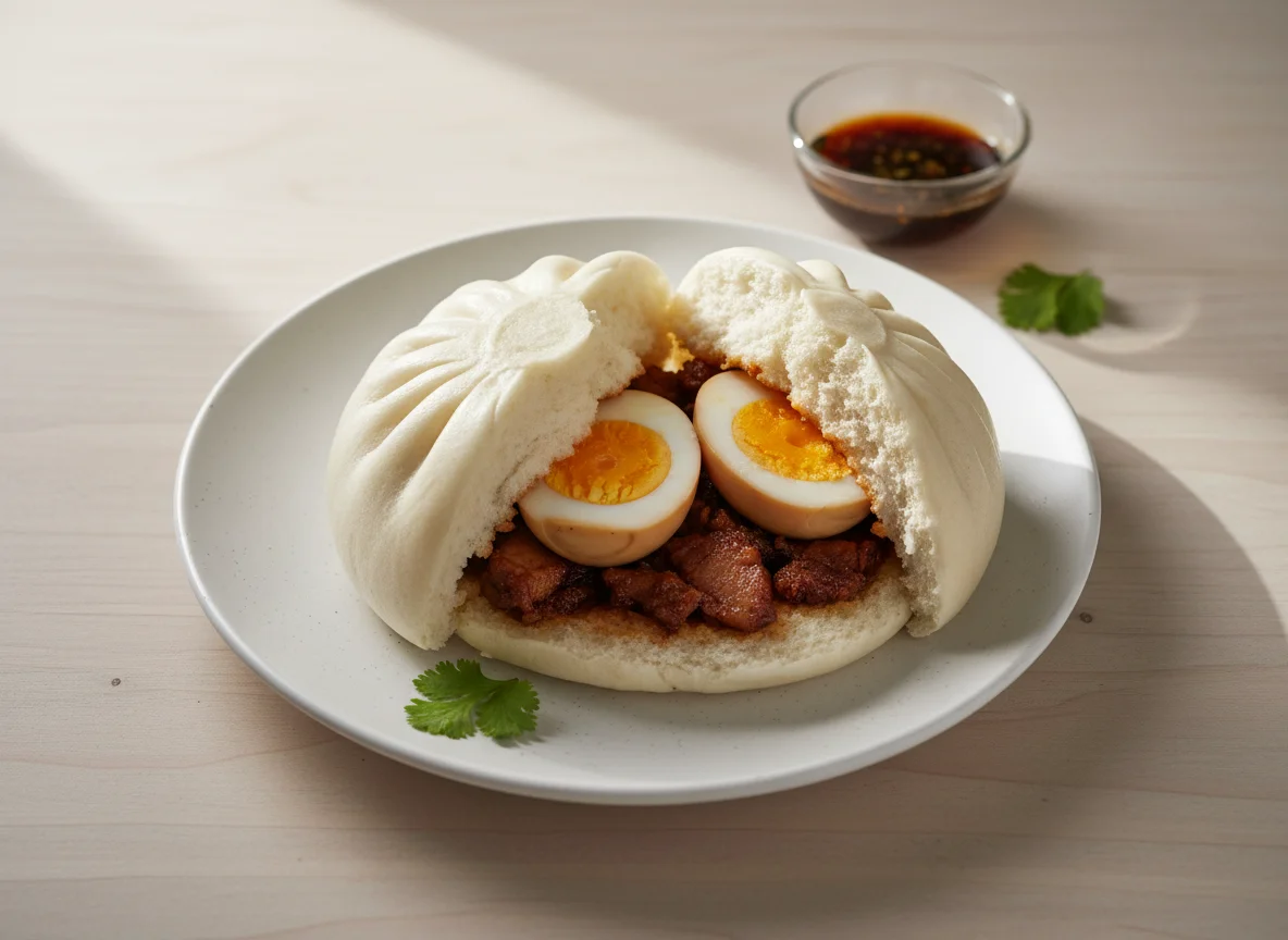 Siopao Asado with Egg photo