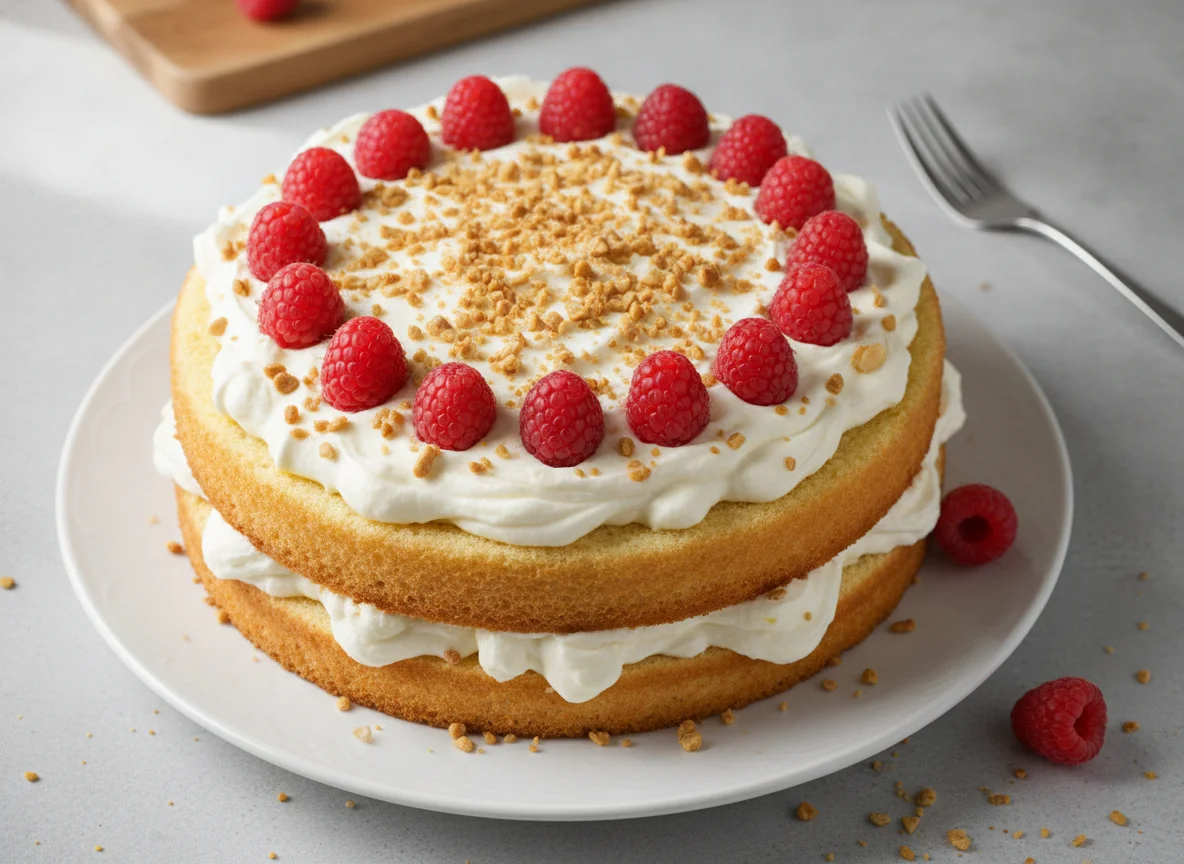 Slagroomtaart (Dutch Cream Cake) photo