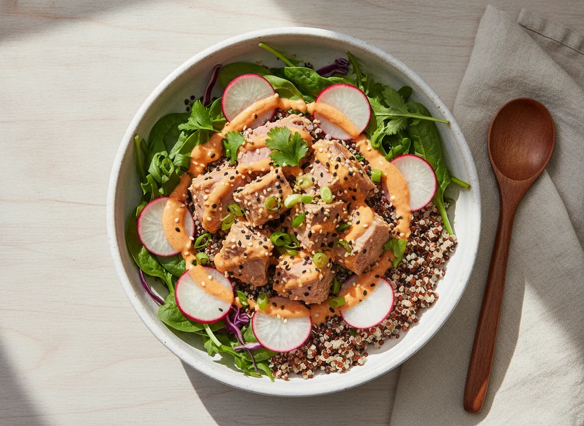 Small Spicy Tuna Poke Bowl photo