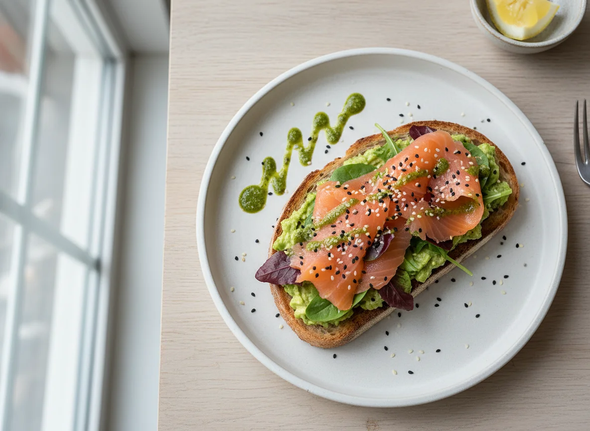 Smoked Salmon and Avocado Toast photo