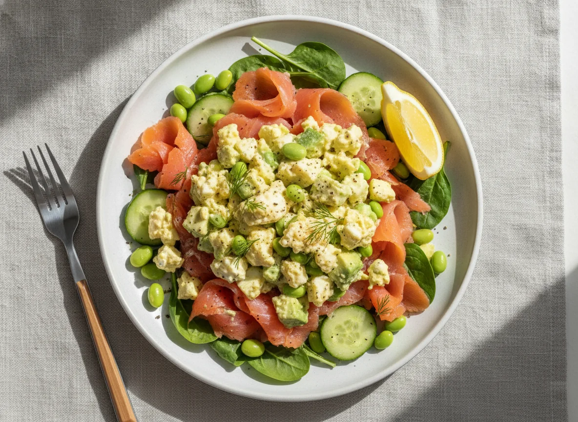 Smoked Salmon and Egg Salad photo