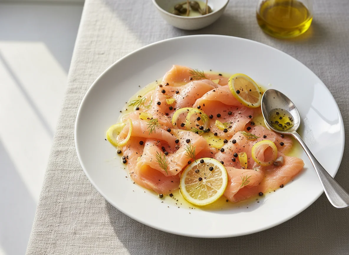 Smoked Salmon Lemon & Pepper photo