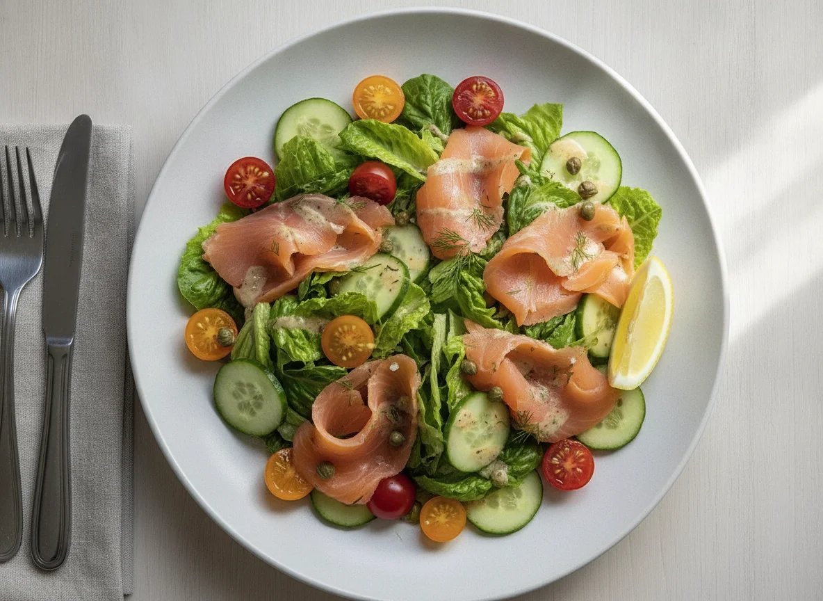 Smoked Salmon Salad photo