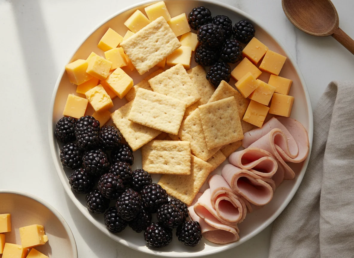 Snack Box with Crackers photo