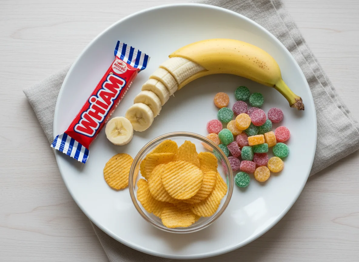 Snacks and Fruit photo