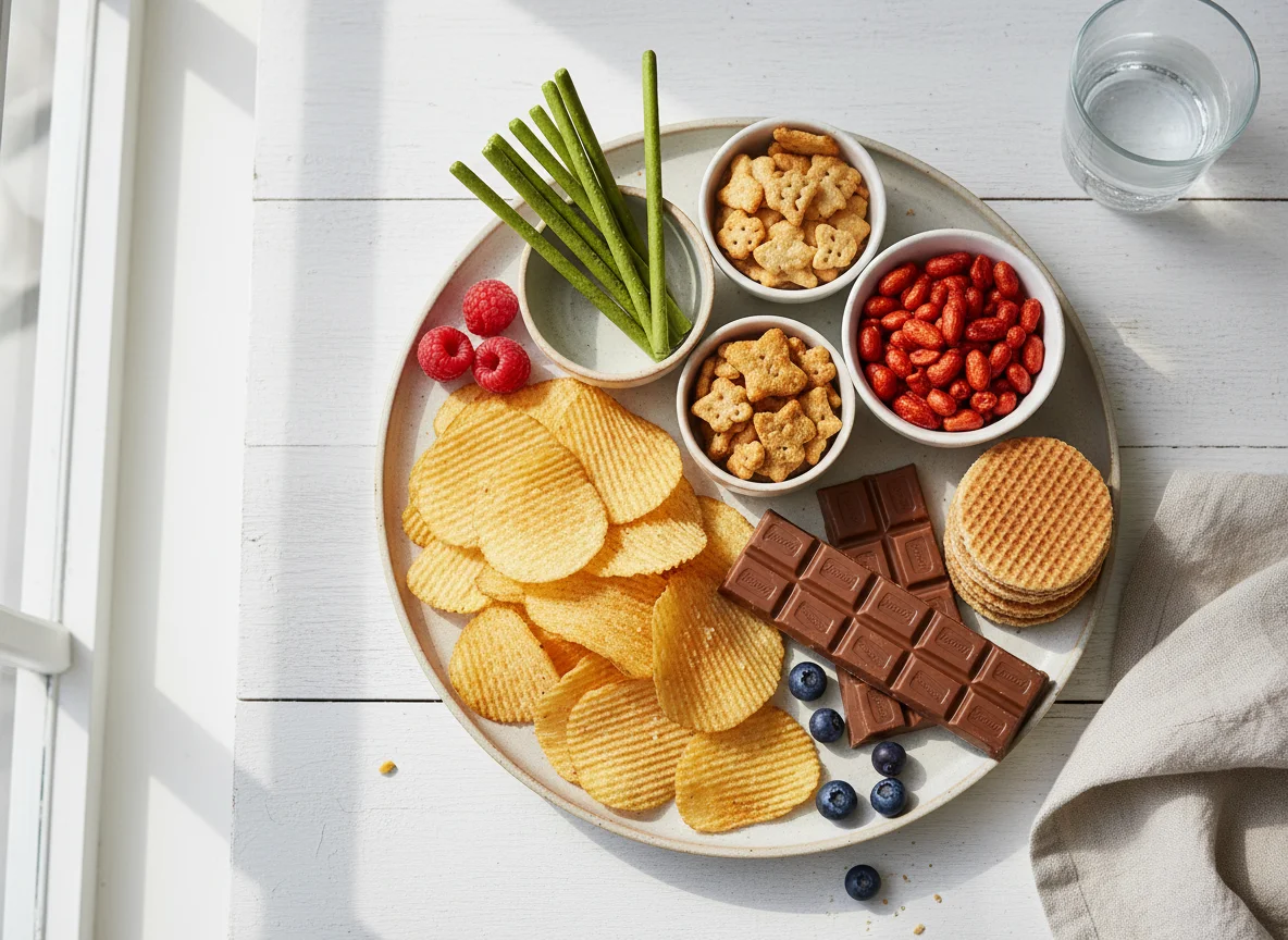 Snacks assortment photo