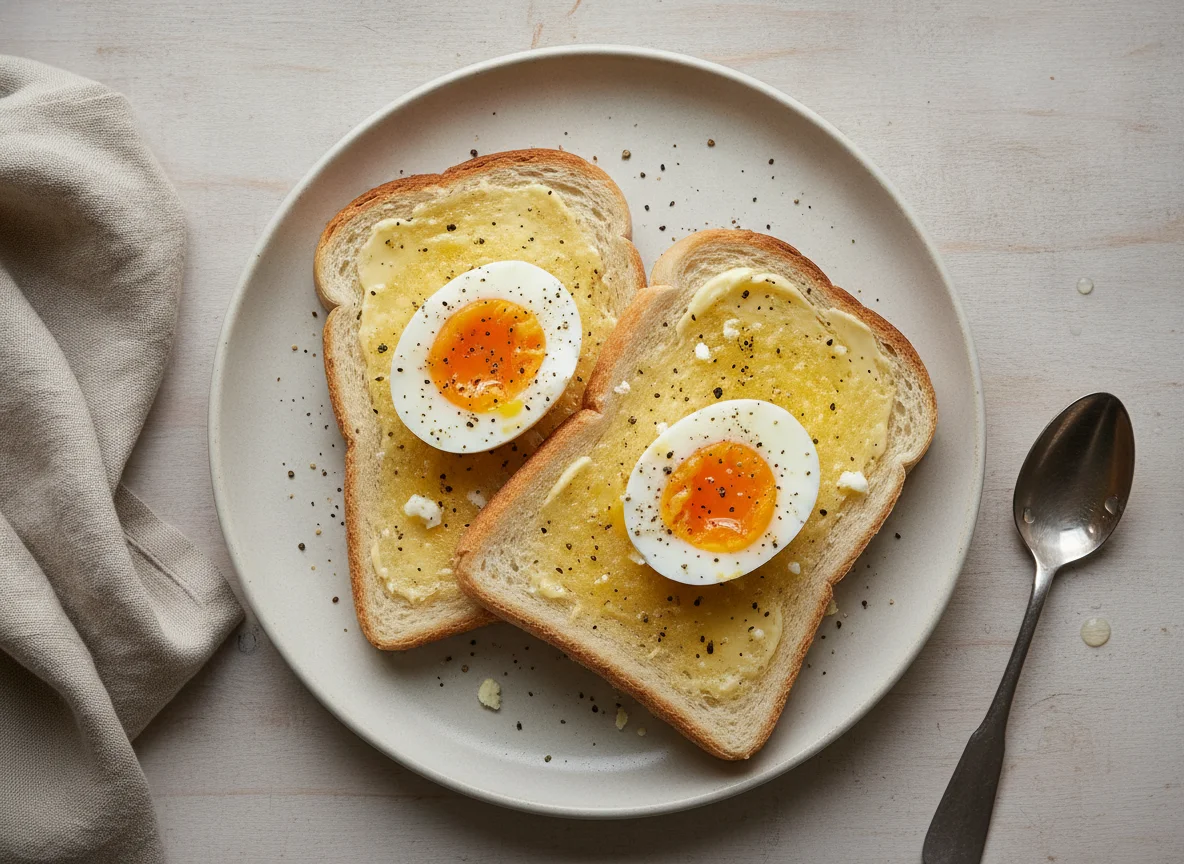 Soft Boiled Egg on Toast photo