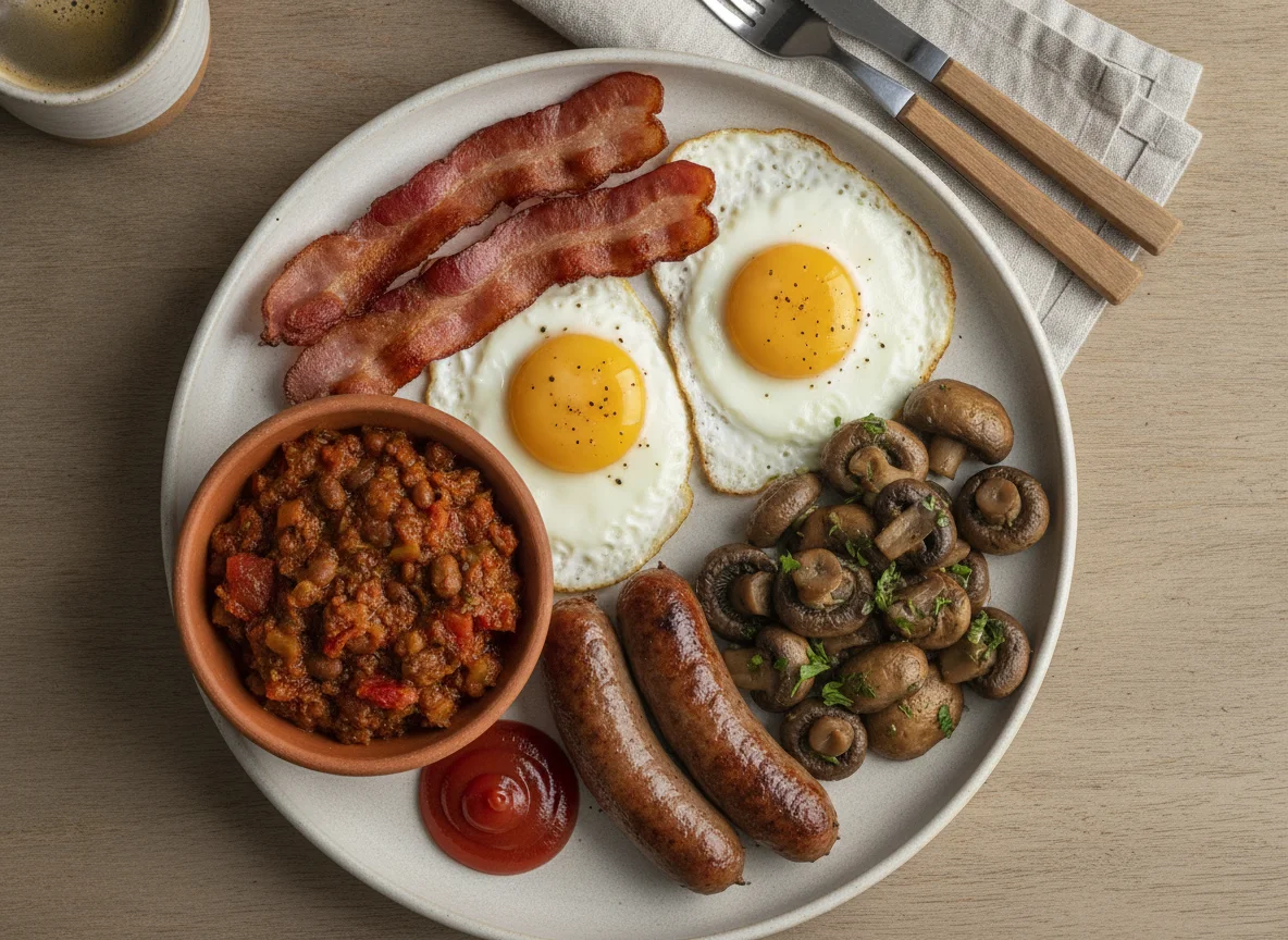 South African Breakfast Plate photo