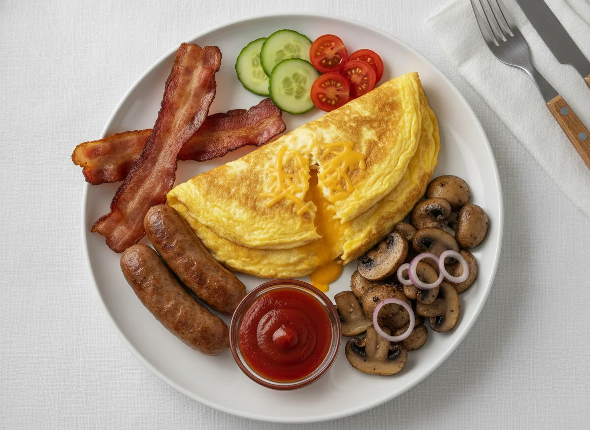 South African Style Omelette Breakfast photo