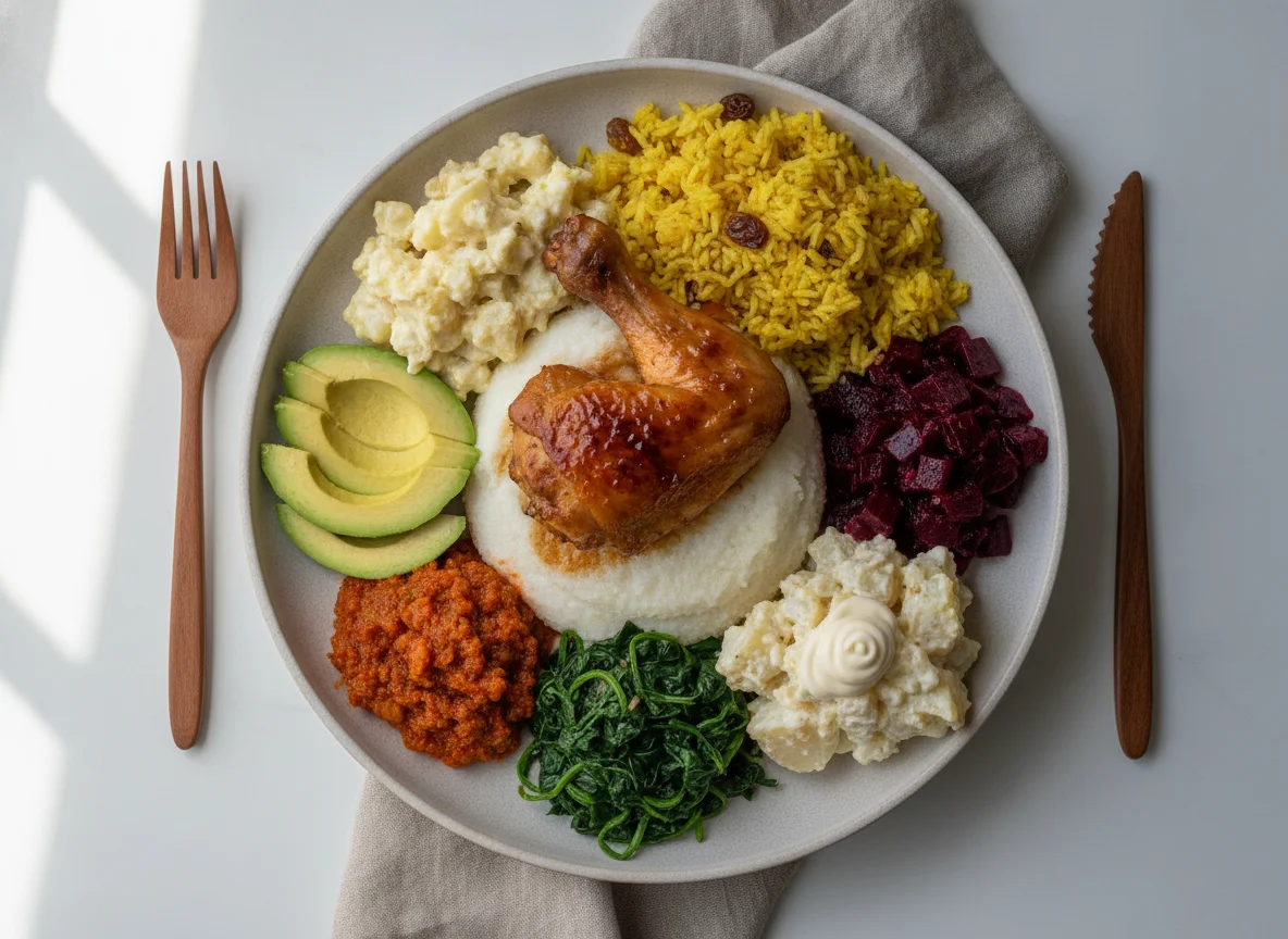 South African Sunday Kos Plate photo