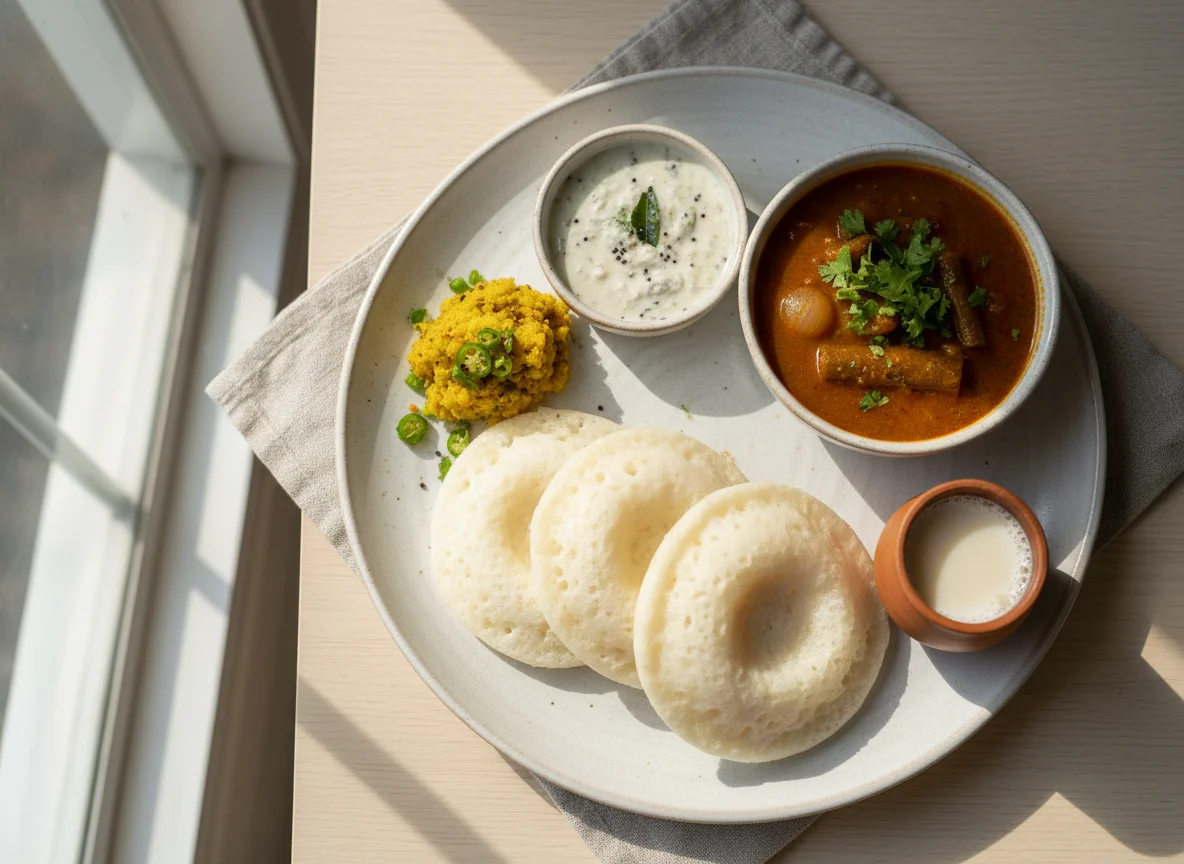 South Indian Breakfast Platter photo