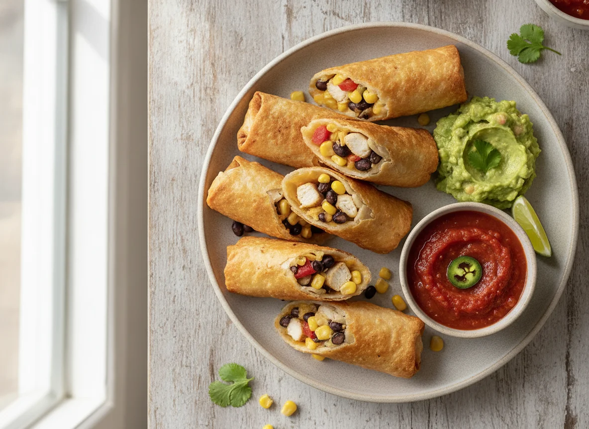 Southwestern Style Egg Rolls photo