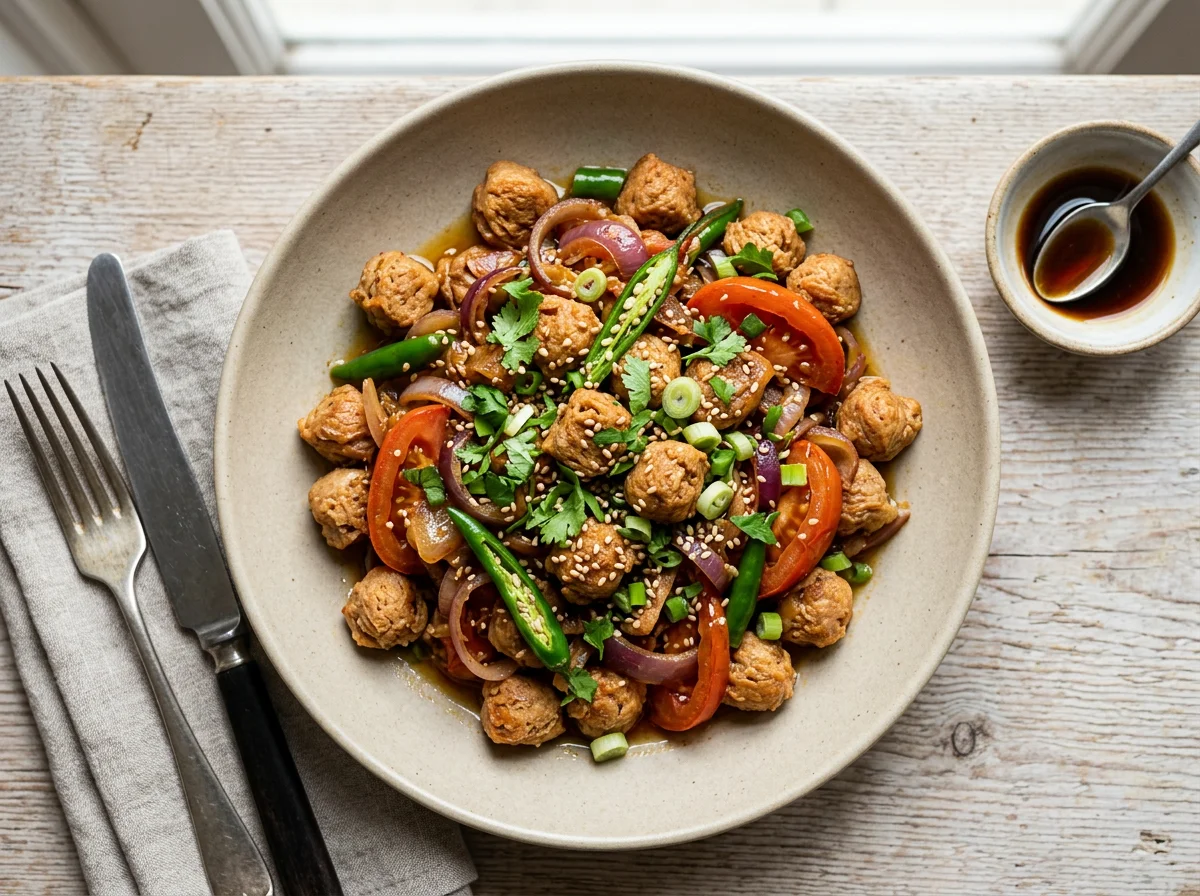 Soy Chunks Stir-fry photo