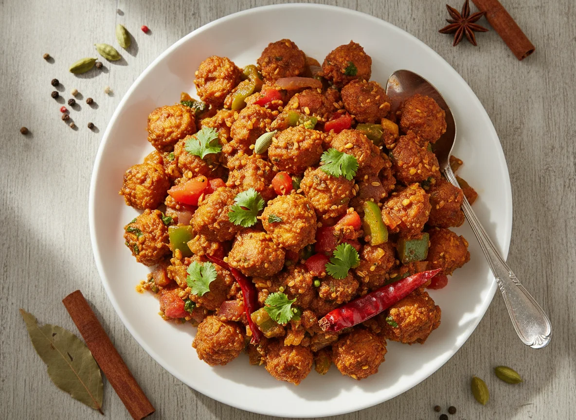 Soya Chunk Masala photo