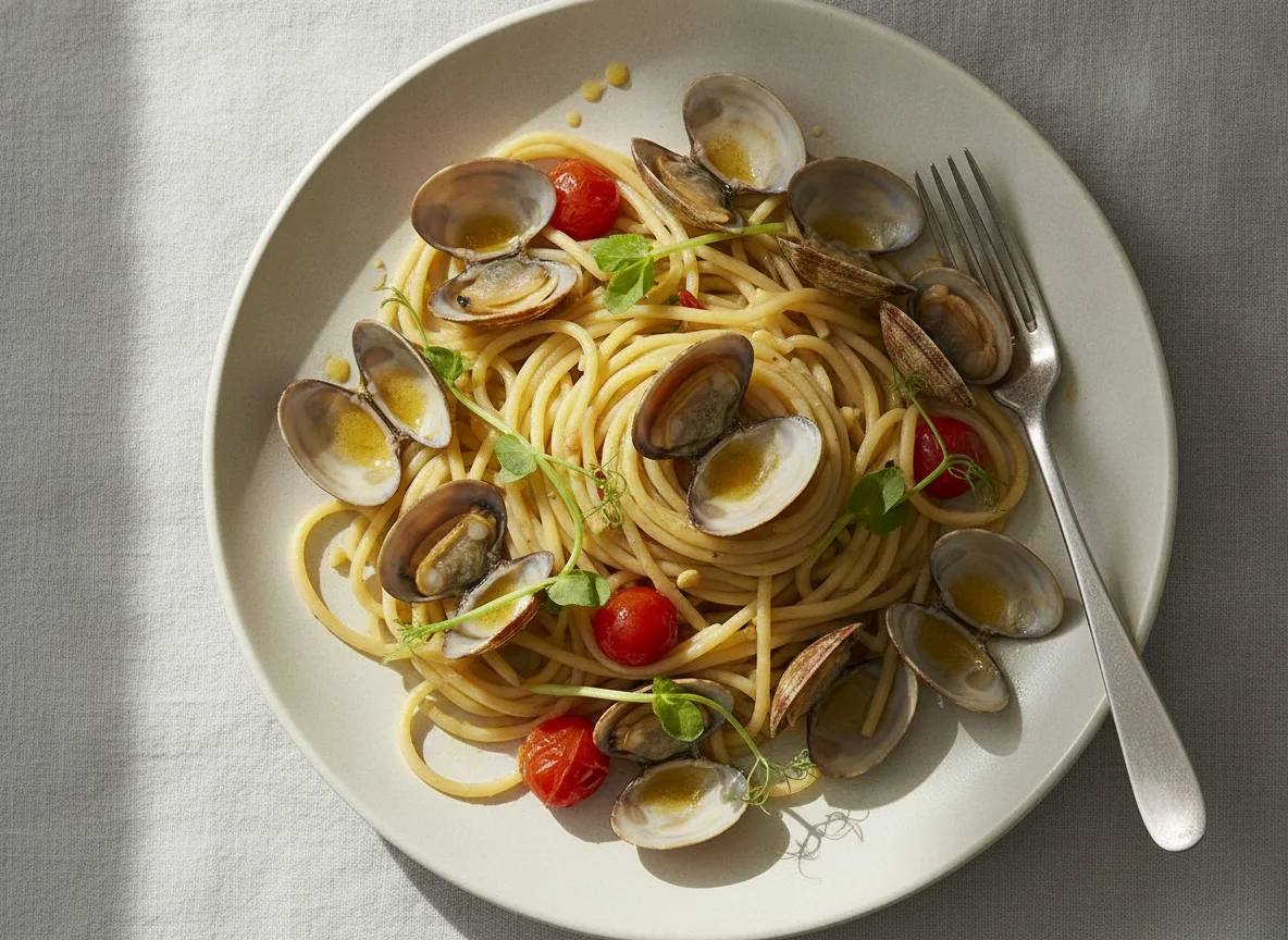 Spaghetti alle Vongole photo
