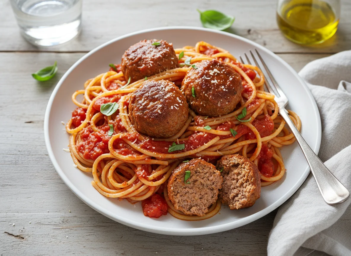 Spaghetti & Meatballs photo