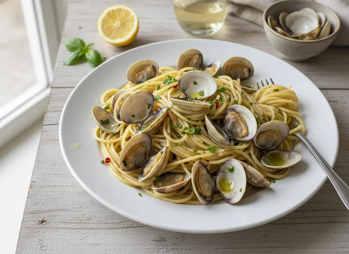 Spaghetti with Clams photo