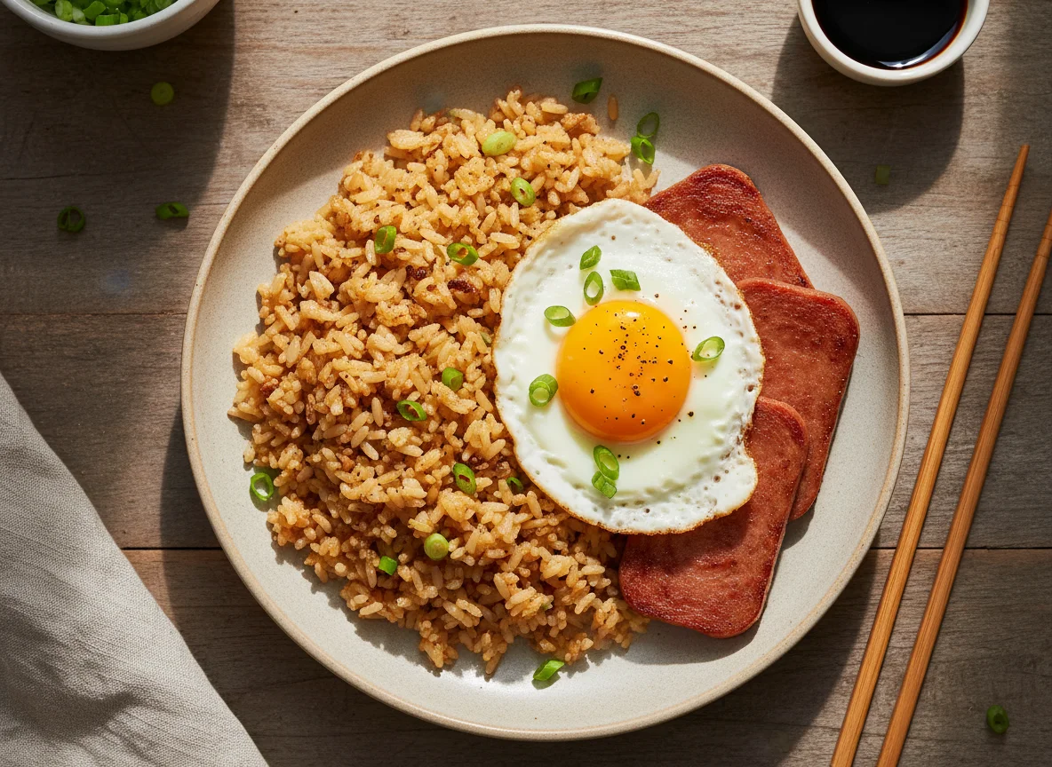 Spam, Egg, and Fried Rice photo