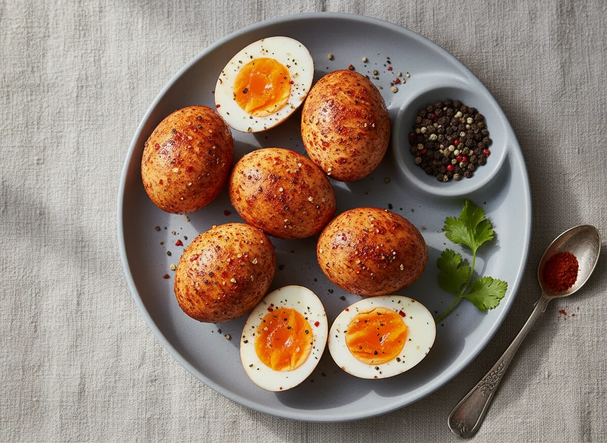 Spiced Hard-Boiled Eggs photo