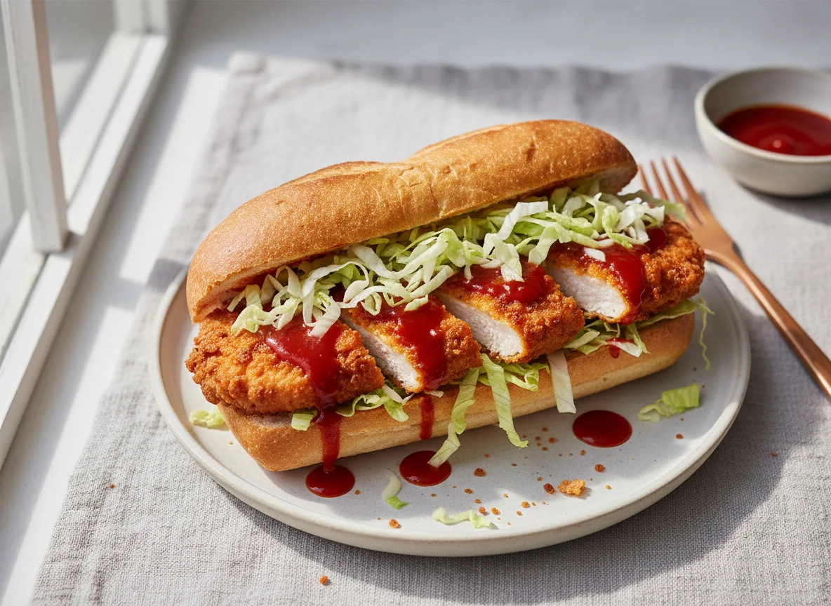 Spicy Chicken Sub Sandwich photo