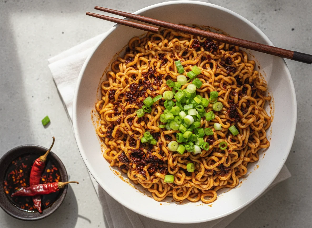 Spicy Instant Noodles photo