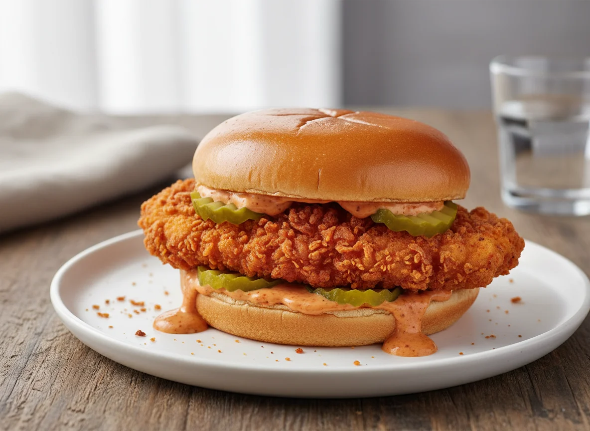 Spicy McCrispy Chicken Sandwich photo