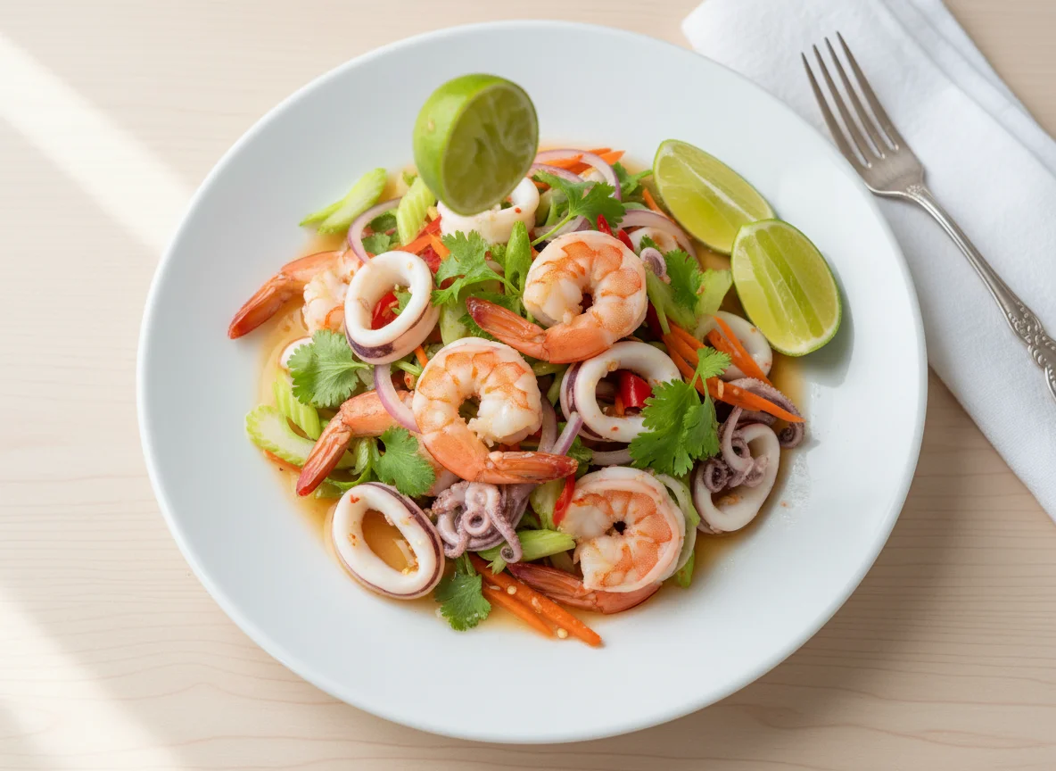 Spicy Seafood Salad photo