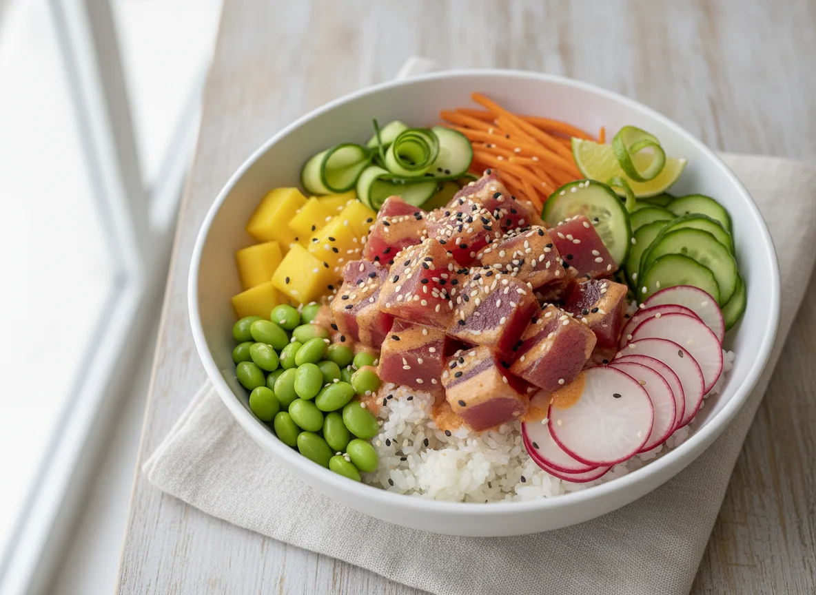 Spicy Tuna Poke Bowl photo