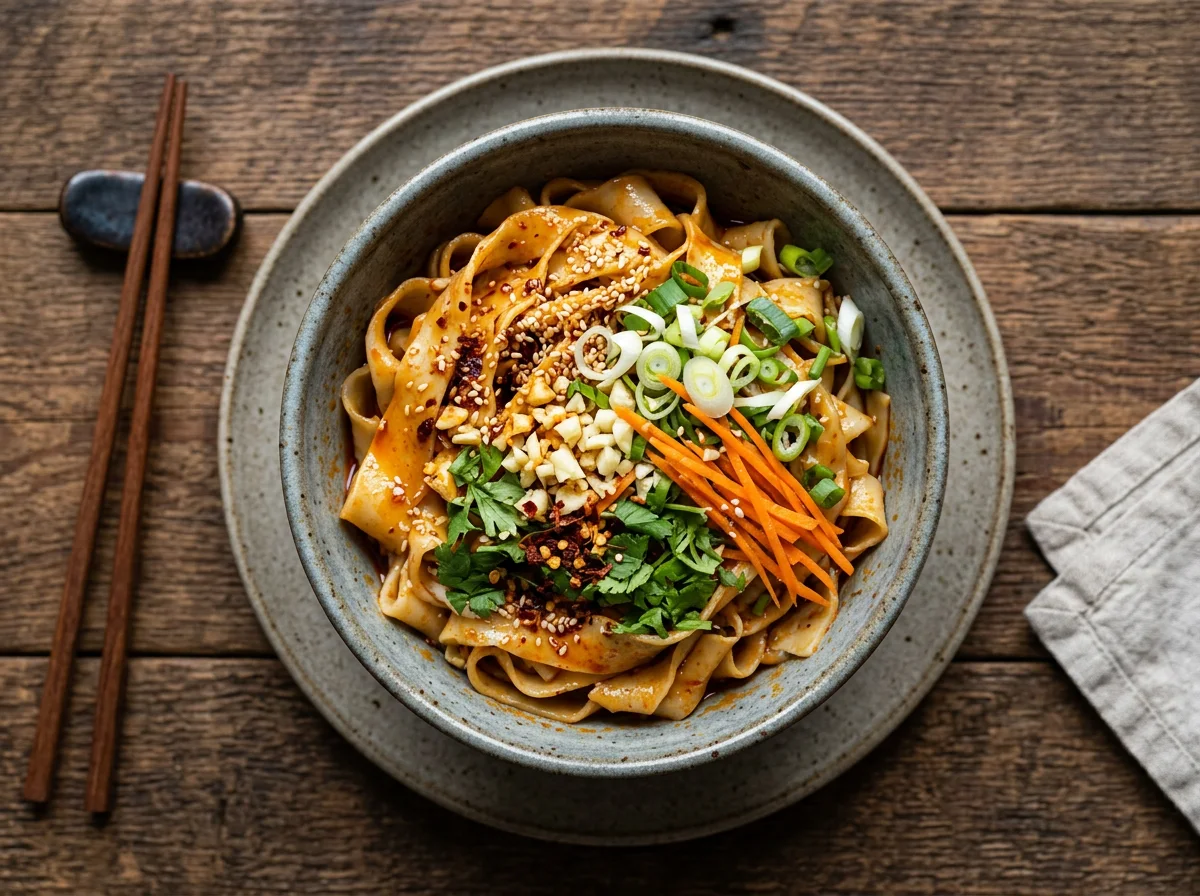 Spicy Wide Noodles photo