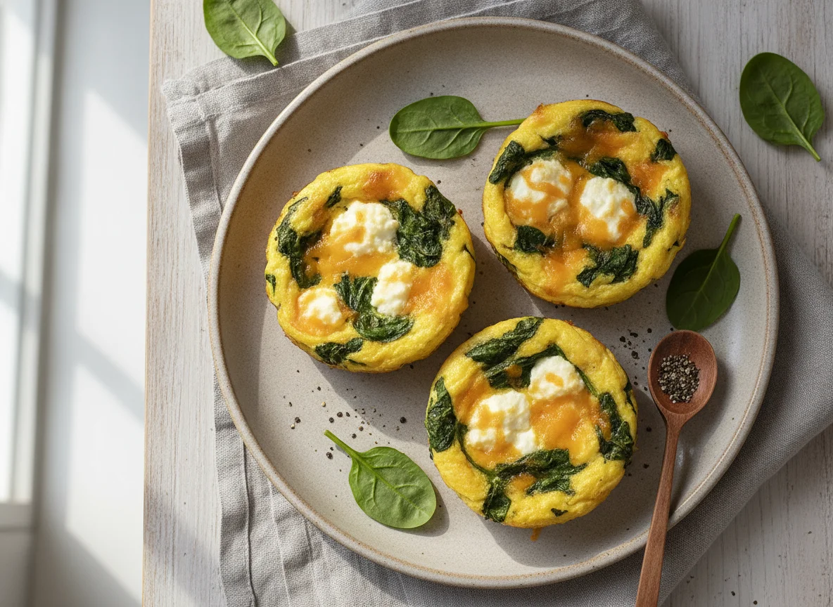 Spinach and Cheese Egg Bite photo