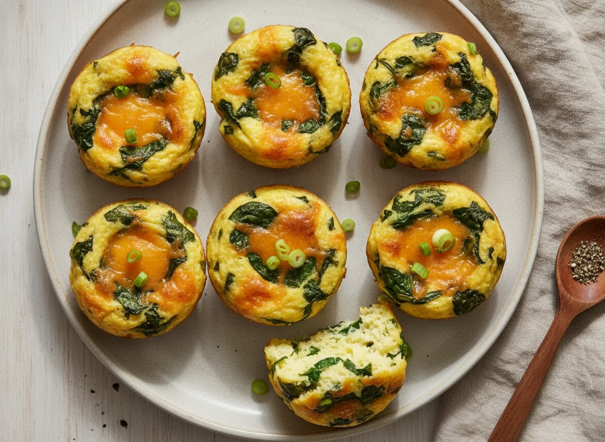 Spinach and Cheese Egg Bites photo