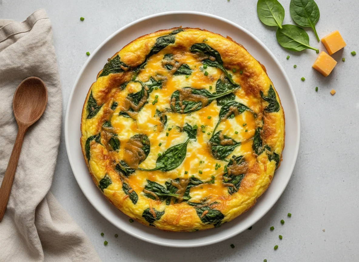 Spinach and Egg Frittata photo