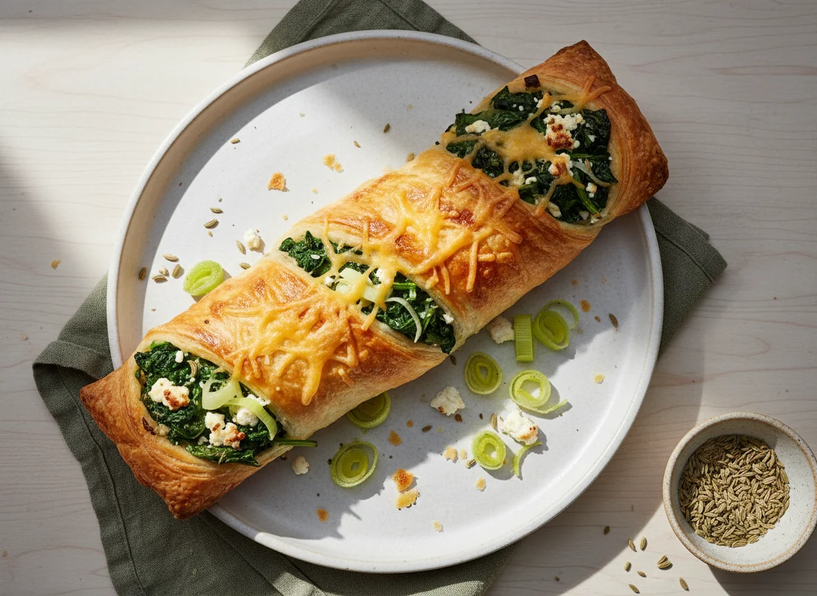 Spinach & Feta Roll photo