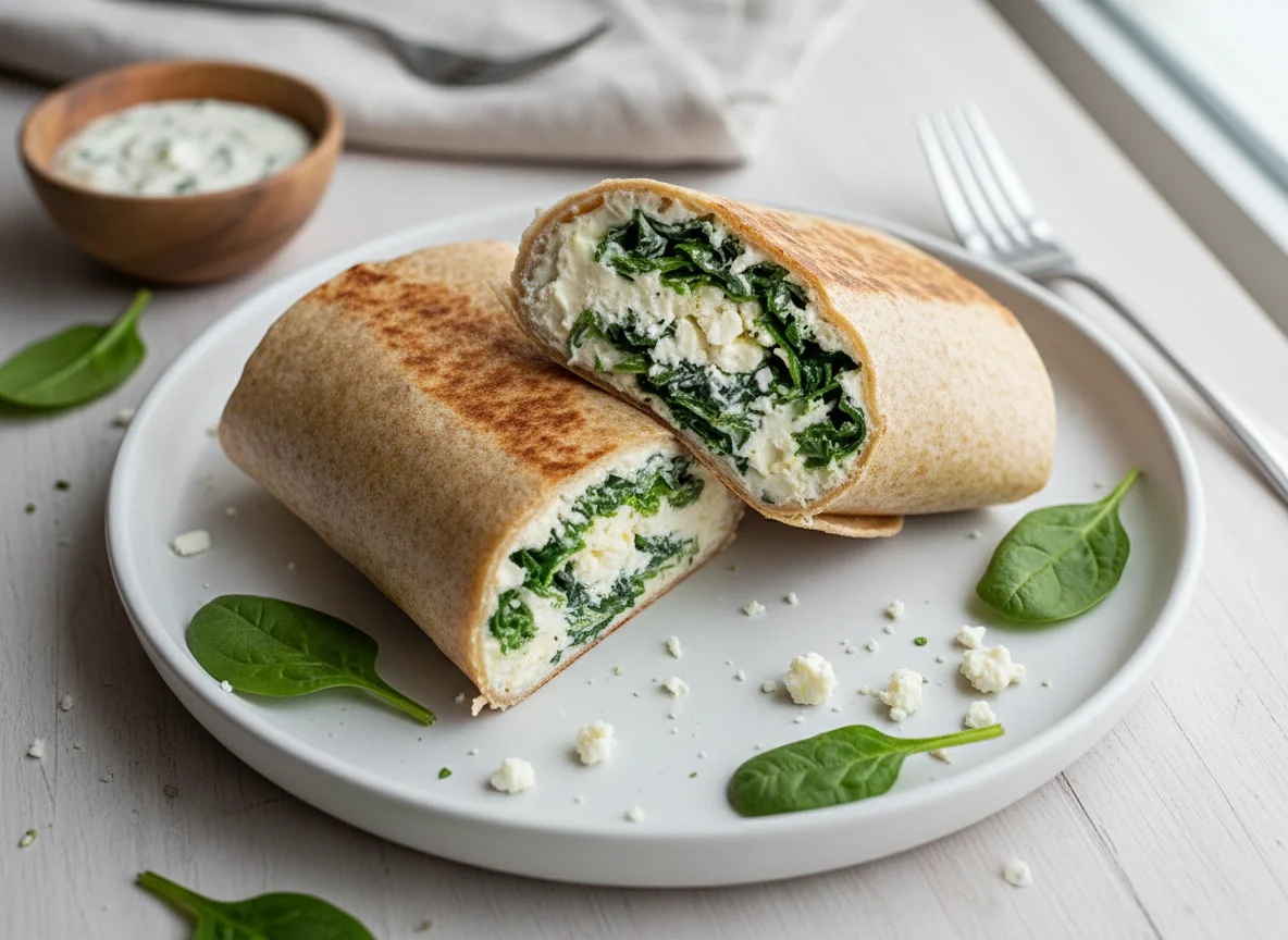 Spinach Feta Wrap photo
