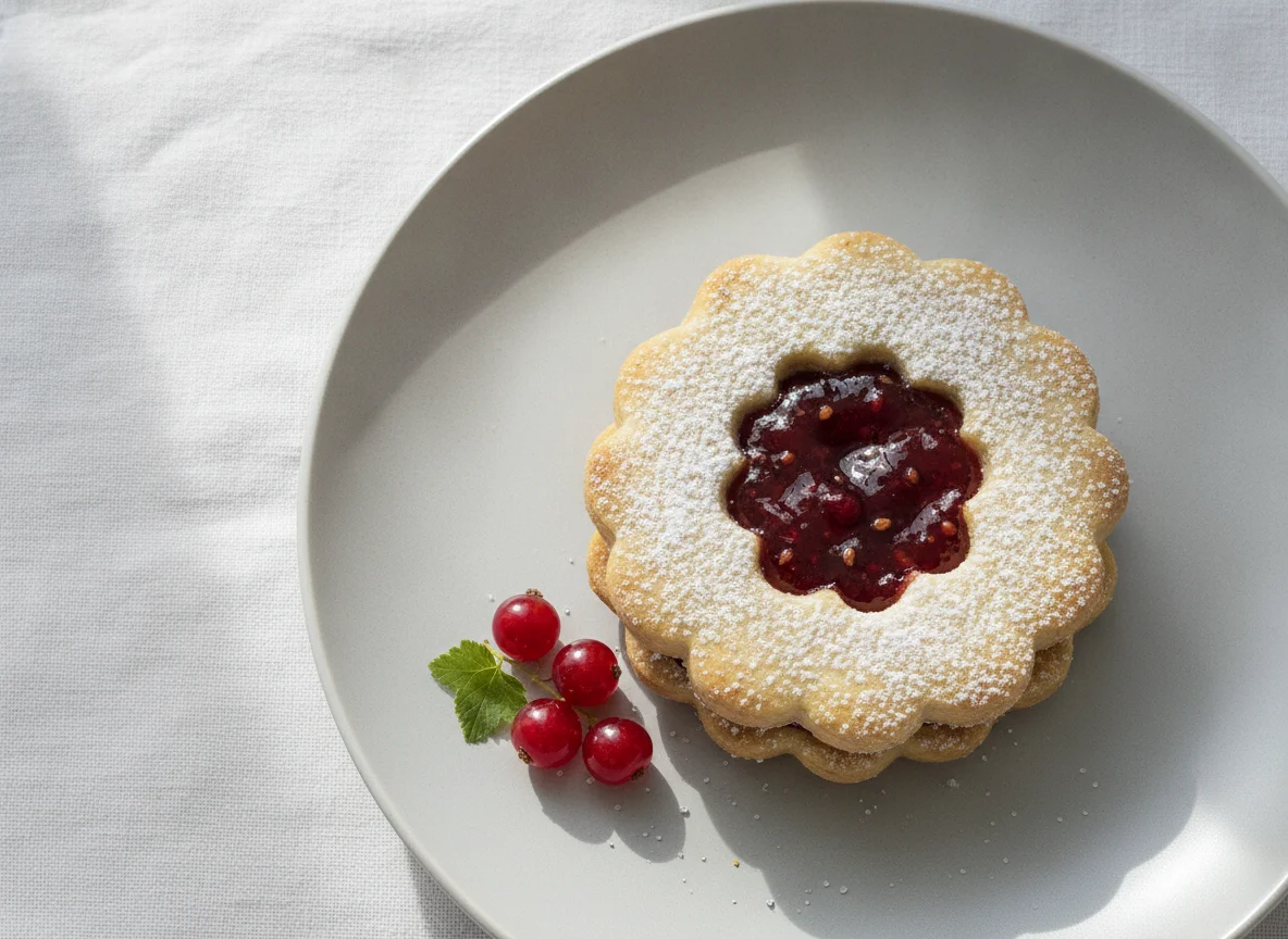 Spitzbub cookie photo
