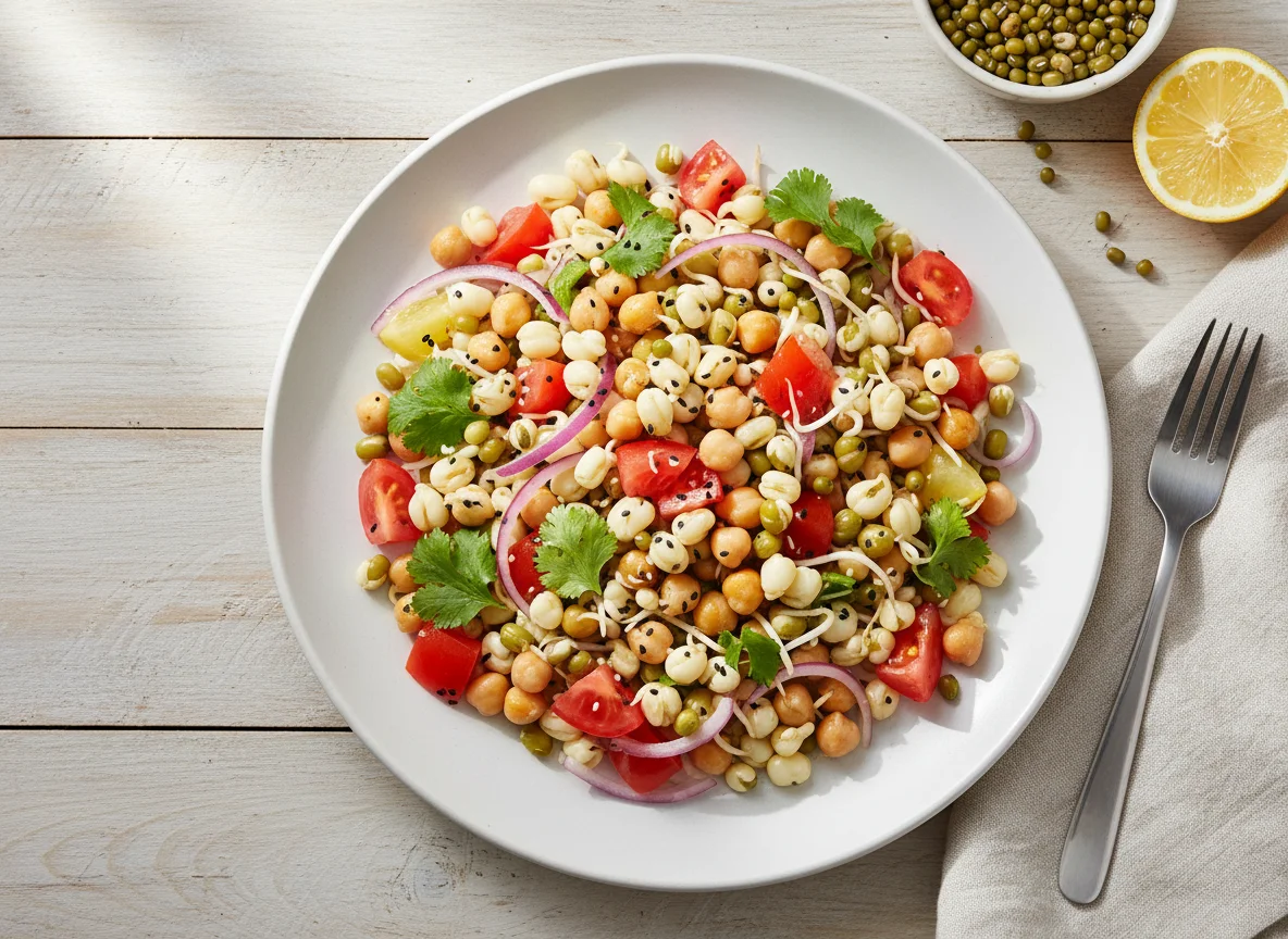 Sprouted Bean Salad photo