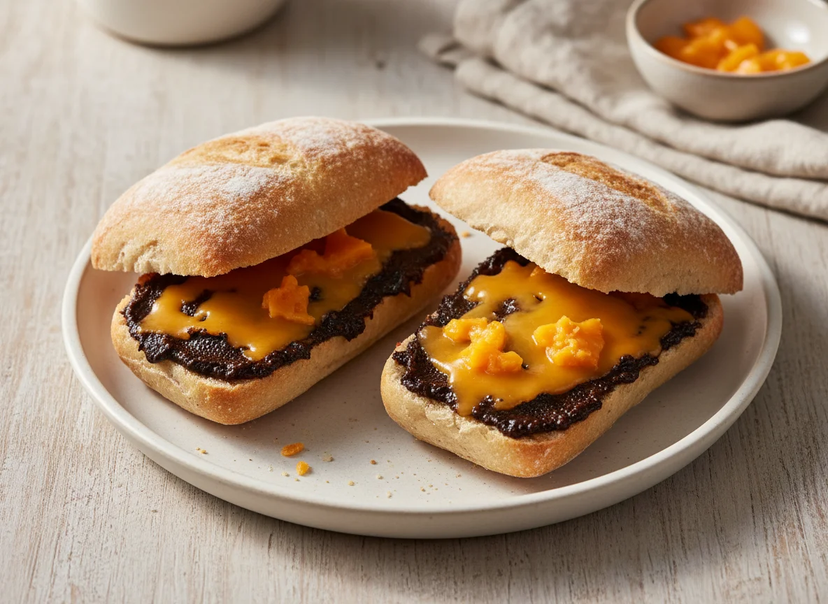 Starbucks Cheese & Marmite Mini Ciabatta photo
