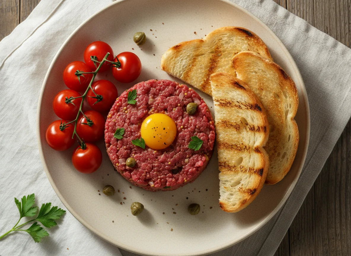 Steak Tartare with Toast photo