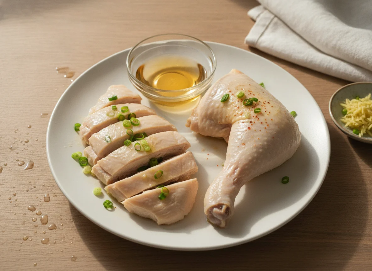 Steamed Chicken without Skin photo