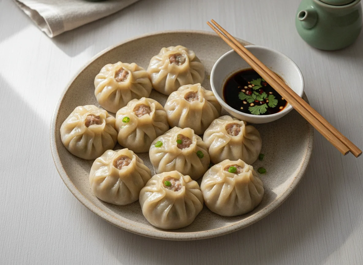 Steamed Meat Dumplings photo