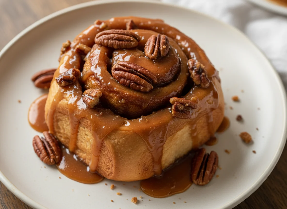 Sticky Bun with Pecans photo