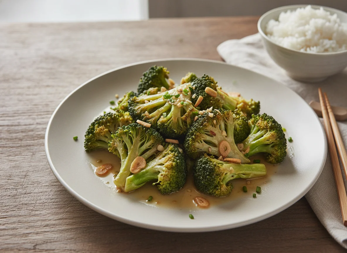 Stir-fried Broccoli photo