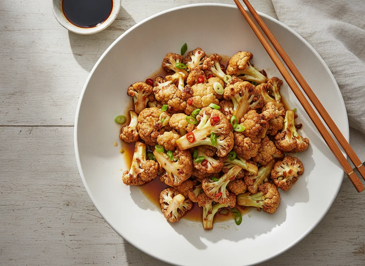 Stir-fried Cauliflower photo