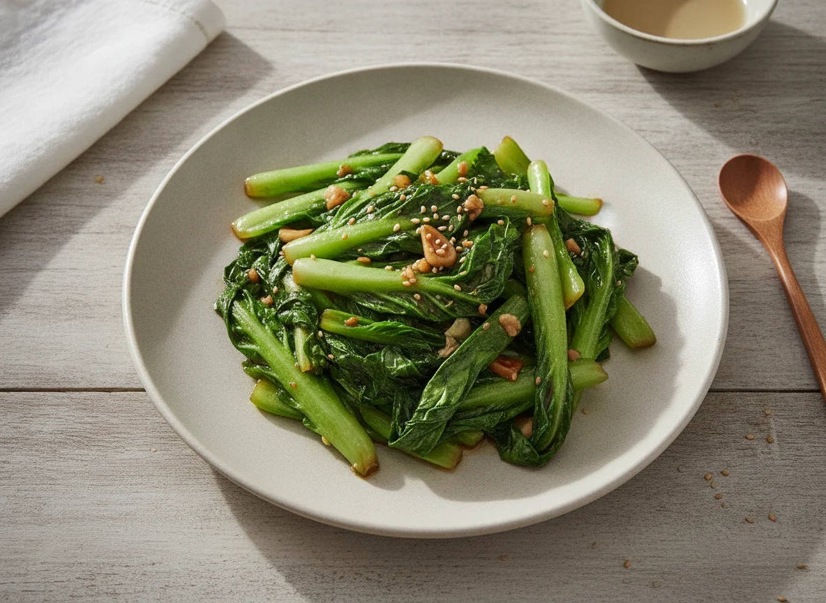 Stir-fried Youmai Vegetable photo