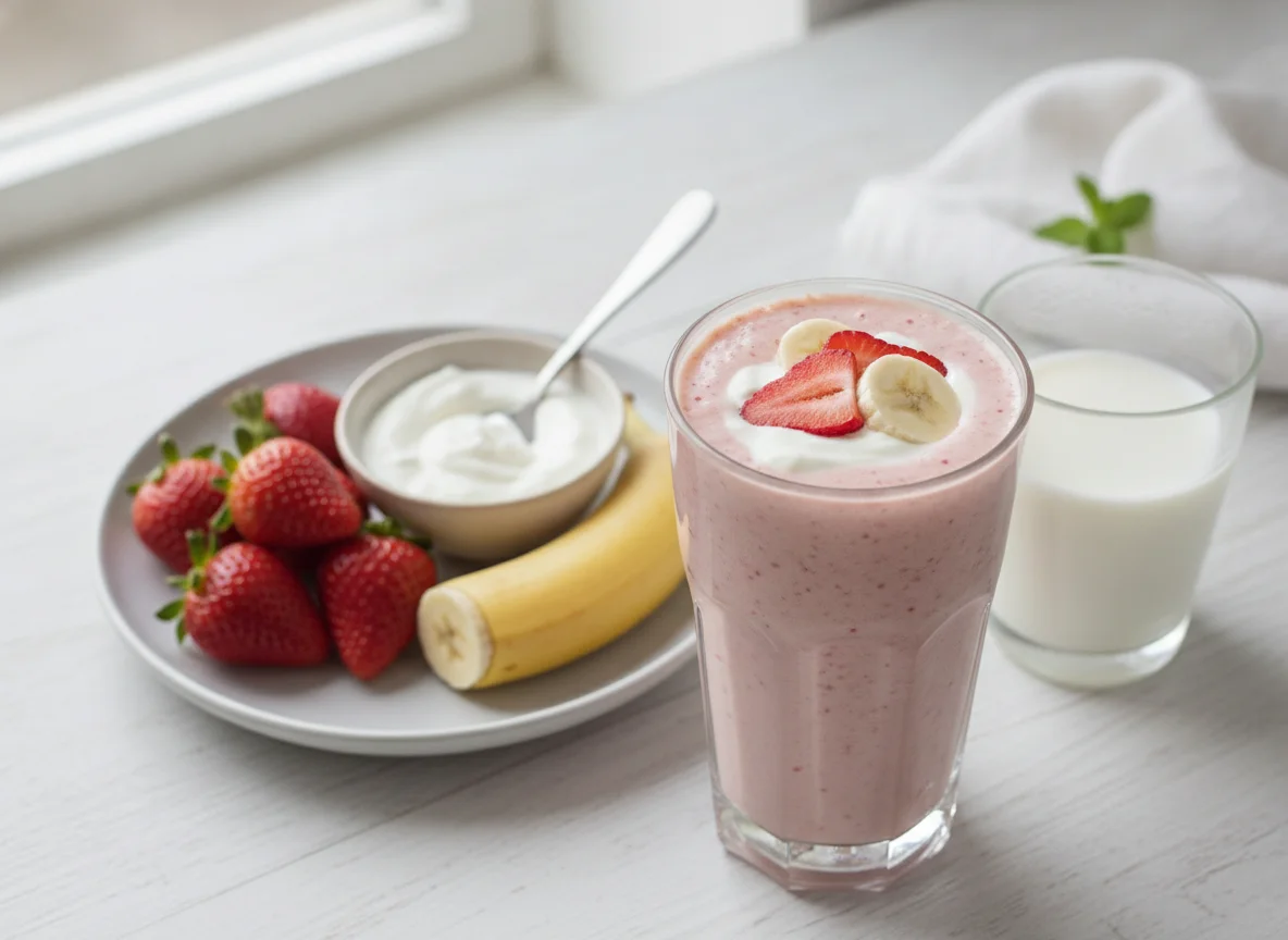 Strawberry Banana Smoothie photo