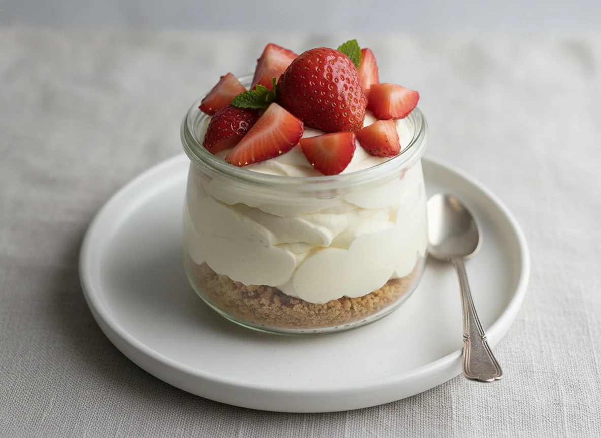 Strawberry Cheesecake Pot photo