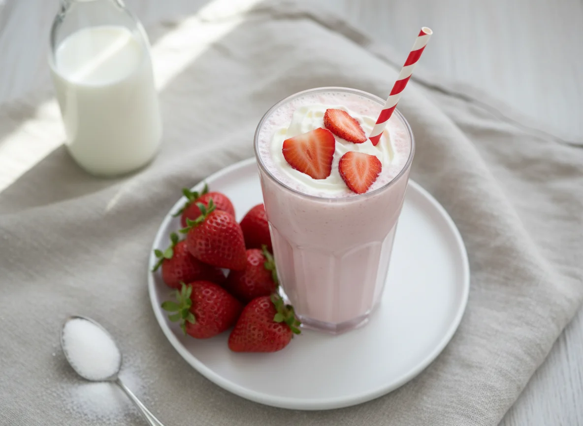 Strawberry Milkshake photo