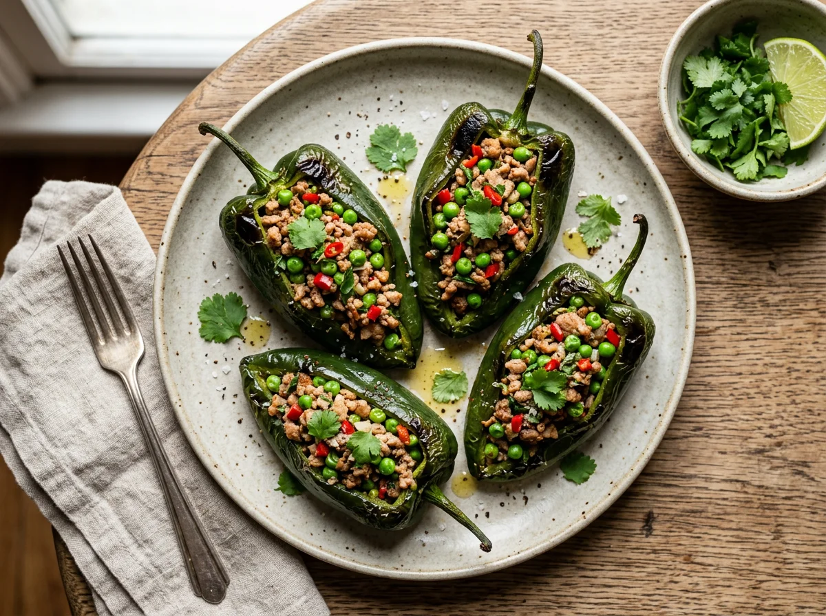 Stuffed Green Chili Peppers photo