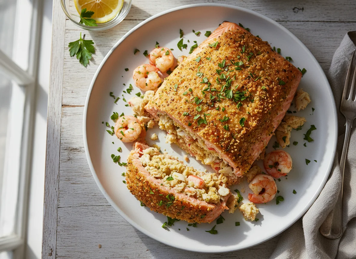 Stuffed Salmon photo